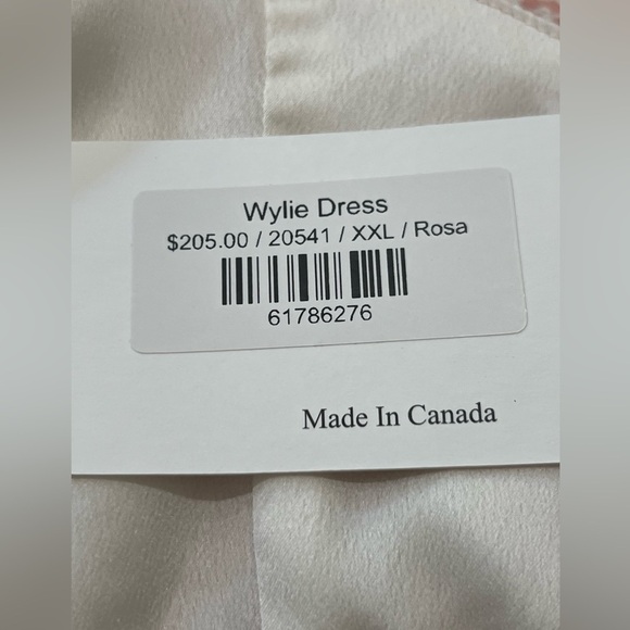 NWT Park & Fifth Wylie Rosa pink & white floral spaghetti strap midi dress - Picture 11 of 11